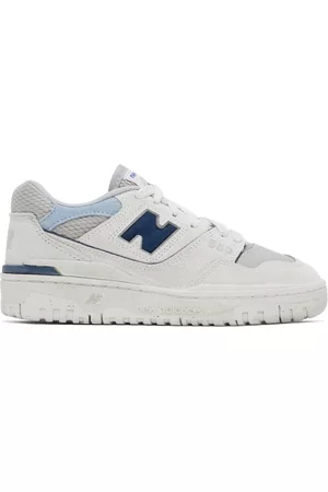 New Balance Men Sneakers - Off-White & Gray 550 Sneakers