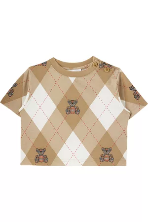 Burberry T-Shirts - Baby Beige Thomas Bear T-Shirt