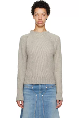 Stella McCartney Women Sweaters - Gray Shifting Knot Sweater