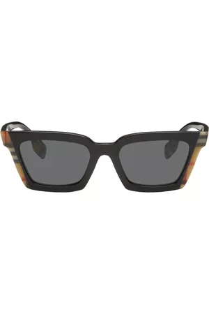 Burberry Men Sunglasses - Black Check Sunglasses