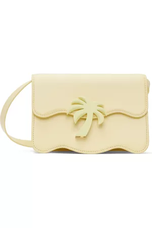 Palm Angels Women Beach Bags - Yellow Palm Beach Bag
