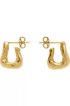 Alighieri Men Earrings - Gold 'The Mini Link Of Wanderlust' Earrings