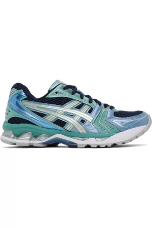 Asics Women Sneakers - Navy & Green Gel-Kayano 14 Sneakers