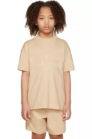 Essentials T-Shirts - SSENSE Exclusive Kids Beige T-Shirt