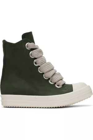 Rick Owens Women Sneakers - Green Edfu Sneakers