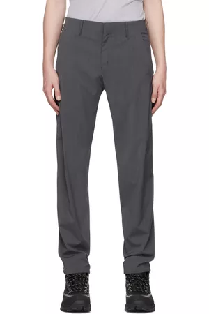 Veilance Men Twill Pants - Gray Indisce Trousers