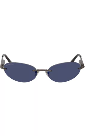 Balenciaga Women Sunglasses - Gunmetal Panthos Sunglasses
