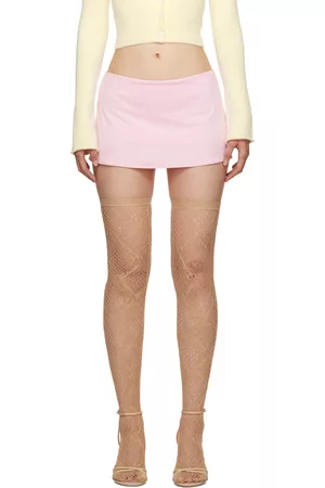 DANIELLE GUIZIO Women Mini Skirts - Pink Micro Miniskirt