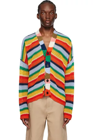 Marni Men Sweatshirts - Multicolor No Vacancy Inn Edition Cardigan