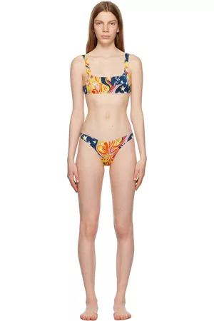 Marni Women Bikinis - Multicolor No Vacancy Inn Edition Printed Bikini