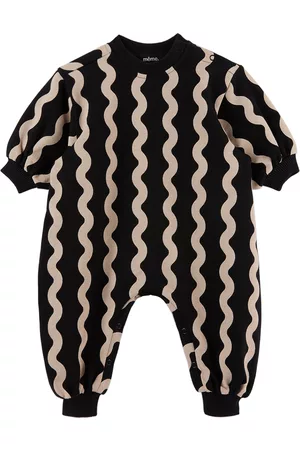 MÊME Jumpsuits - SSENSE Exclusive Baby Black & Beige Jumpsuit