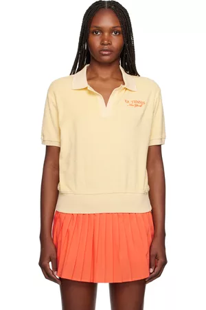 Sporty & Rich Women Polo T-Shirts - Yellow SR Sport Polo