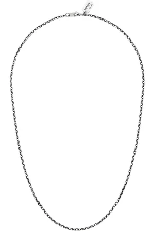 YOHJI YAMAMOTO Men Necklaces - Silver Standard Chain Necklace