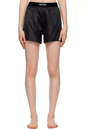 Tom Ford Women Shorts - Black Boxer Shorts