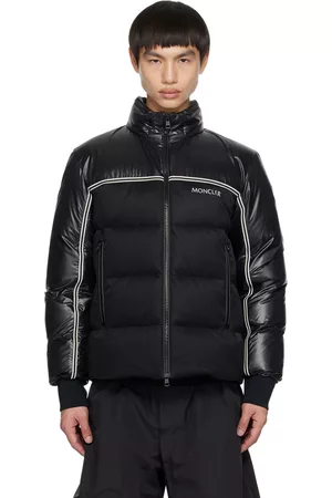 Moncler Men Quilted Jackets - Black Quilted Down Jacket