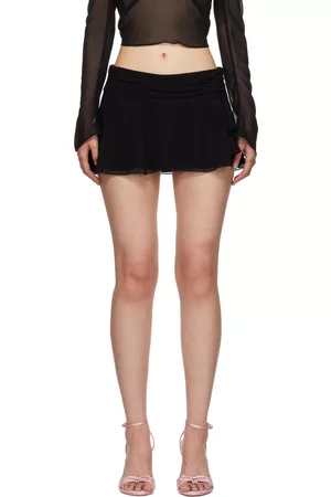 DANIELLE GUIZIO Women Mini Skirts - Slit Miniskirt