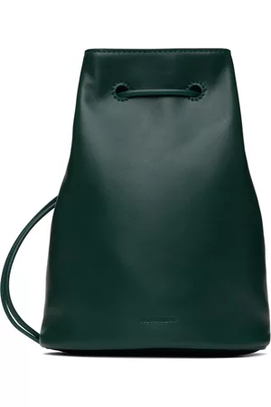 Jil Sander Women Shoulder Bags - Green Climb Drawstring Shoulder Bag