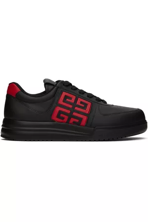 Givenchy Men Sneakers - Black & Red G4 Sneakers
