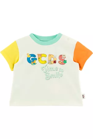 GCDS T-Shirts - Baby Multicolor Animals T-Shirt