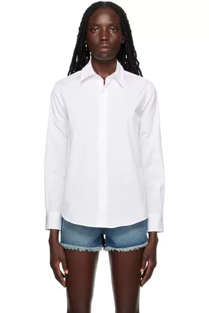 Ami Women Shirts - White Ami de Cœur Shirt