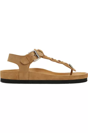 Isabel Marant Women Flat Sandals - Tan Brook Sandals