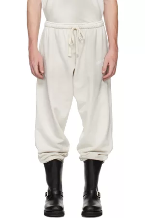 Guess Men Sweatpants - Off-White Printed Sweatpants