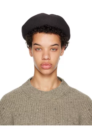 Y'S Women Hats - Gray Work Beret