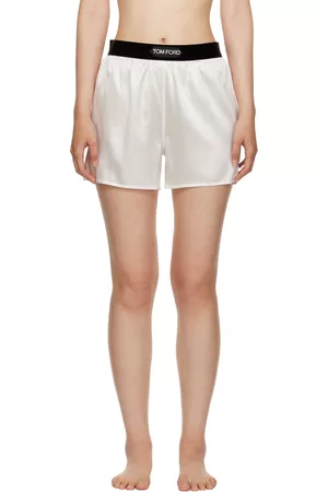 Tom Ford Women Shorts - White Vented Shorts