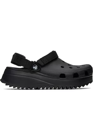 Crocs Men Clogs - Black Hiker Clogs