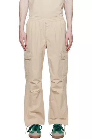 adidas Men Cargo Pants - Beige Cargo Lounge Pants