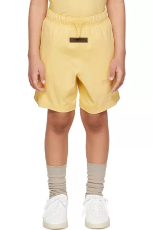 Essentials Shorts - Kids Yellow Patch Shorts