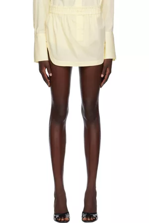 The Attico Women Mini Skirts - Yellow Rooney Miniskirt