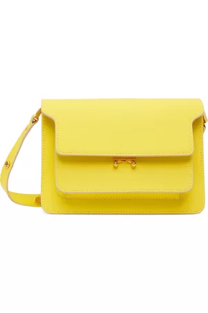 Women's Tricolour Leather Trunk East-west Bag by Marni