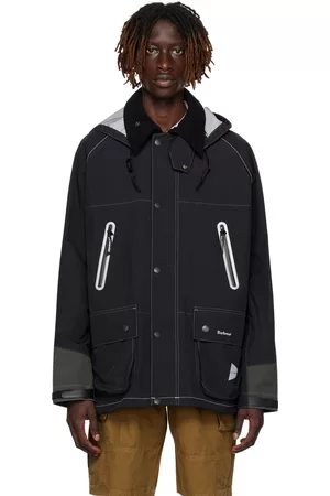 BARBOUR And WANDER logo-print Hooded Jacket - Farfetch