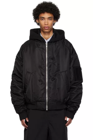 Juun.J Black Quilted Jacket