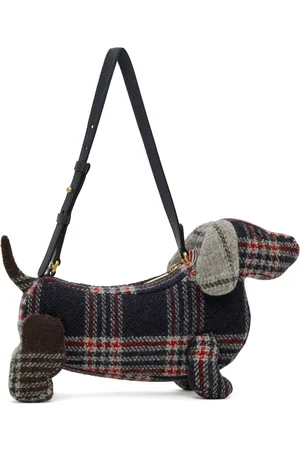 Thom Browne Thom Browne Hector Pebbled Leather Bag - Stylemyle