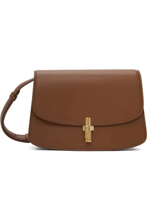 The Row - Sofia 10.00 Shoulder Bag in Nubuck - Wood Brown - One Size