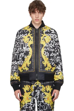 Versace Baroque Cloquet Bomber Jacket