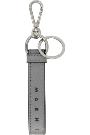 Dolce & Gabbana - Men's Dauphine Leather Air Tag Keyring Necklace