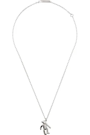 Ambush - Small Padlock Chain Necklace - Silver/Gold | Feature