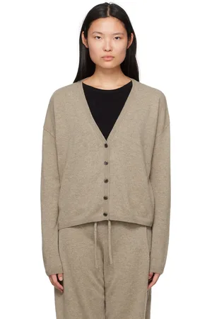 Grey Lenny cashmere cardigan, LISA YANG