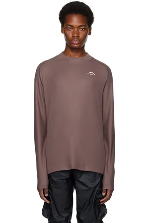 Atlanta Falcons Nike Sideline Player Performance Long Sleeve T-Shirt -  Heathered Gray/Black