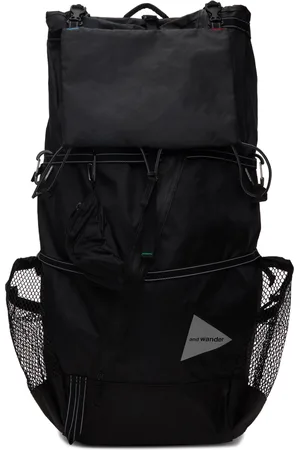 AND WANDER Ecopack Logo-Print Recycled Ripstop Backpack for Men