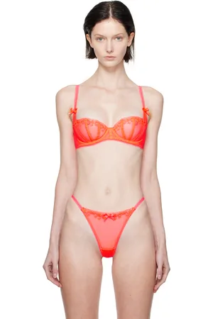 AGENT PROVOCATEUR Lucie Bra Yellow/Pink BNWT (RARE & COLLECTABLE)  9780000385031 on eBid United States