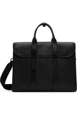 Coach Men's Gotham Portfolio Bag - Charcoal