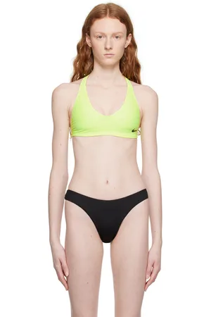 Fusion Y-back lime-green bralette