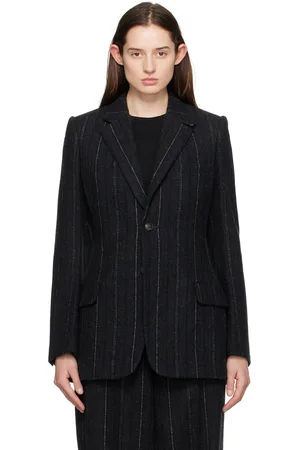 Razor Cady Crepe Blazer - Black