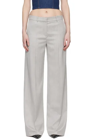 Magda Butrym Tailored wide-leg Cashmere Trousers - Farfetch