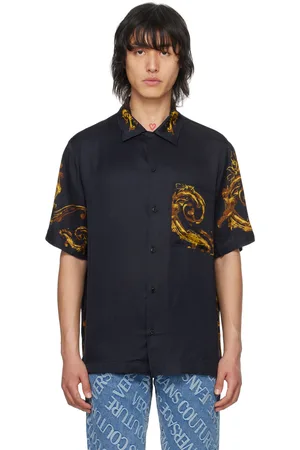 Versace Barocco Silhouette Silk Shirt – Veri Boutique