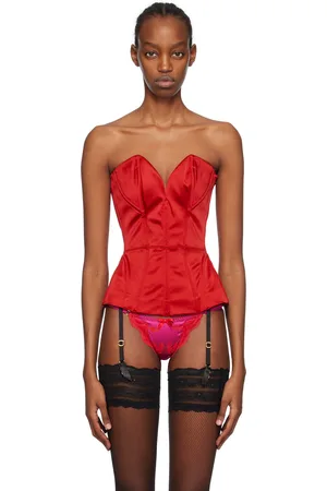 Agent Provocateur, Molly Red Bra, Red Lingerie, Silk Lingerie